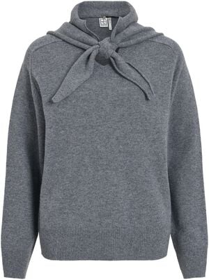 ROUKATE L/S V-NECK KNIT/PF/1