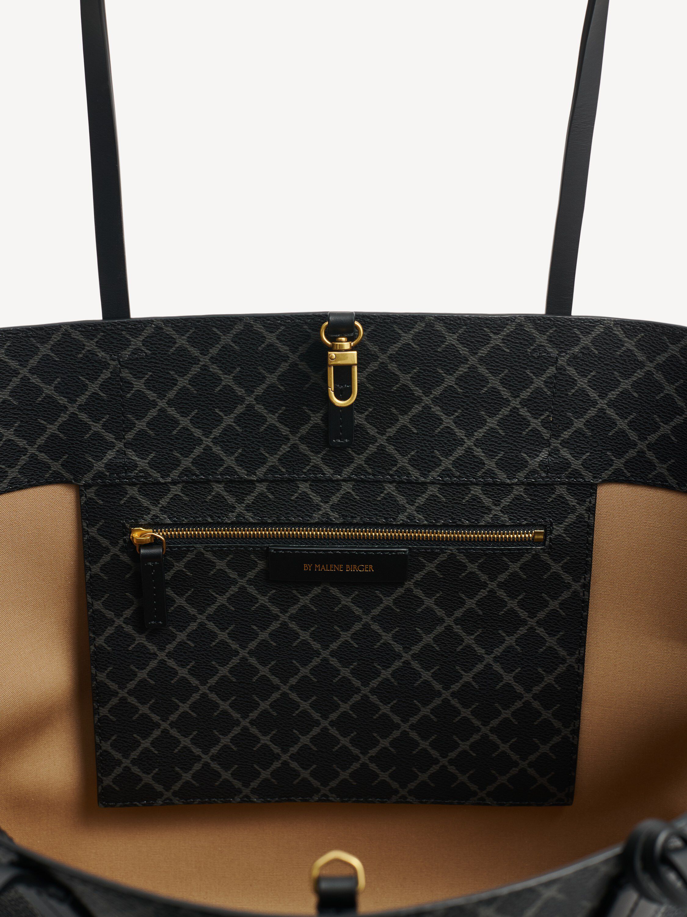 Abi tote bag med print