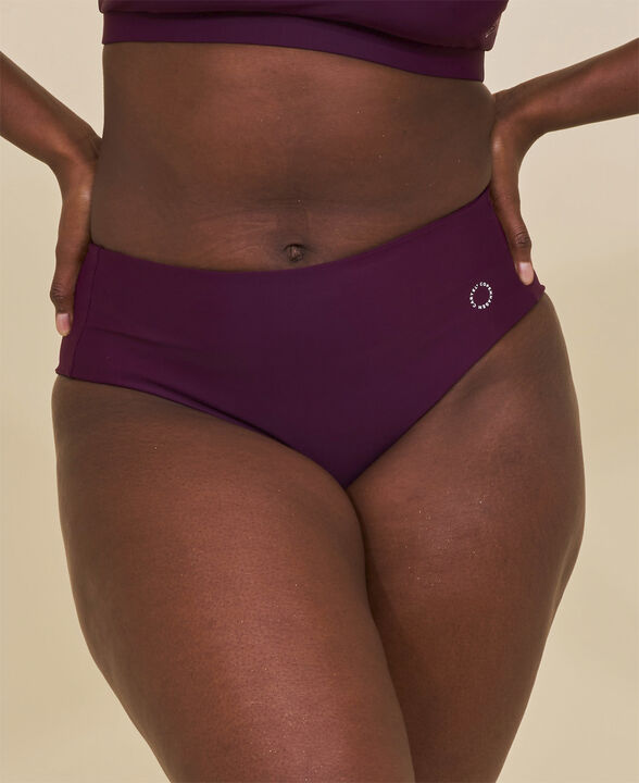 Ubud højtaljet bikini underdel - Teal