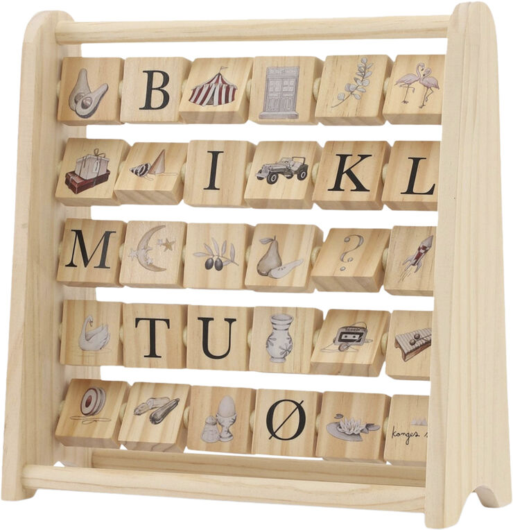 ABC WOODEN BLOCK FRAME