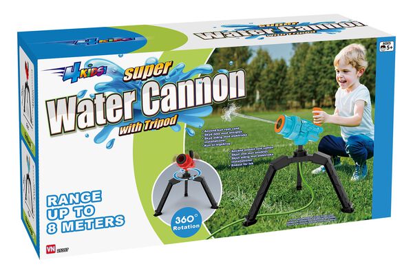 4KIDS VAND-KANON BLÅ/RØD