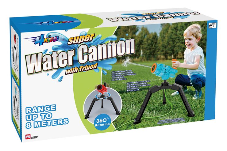 4KIDS VAND-KANON BLÅ/RØD