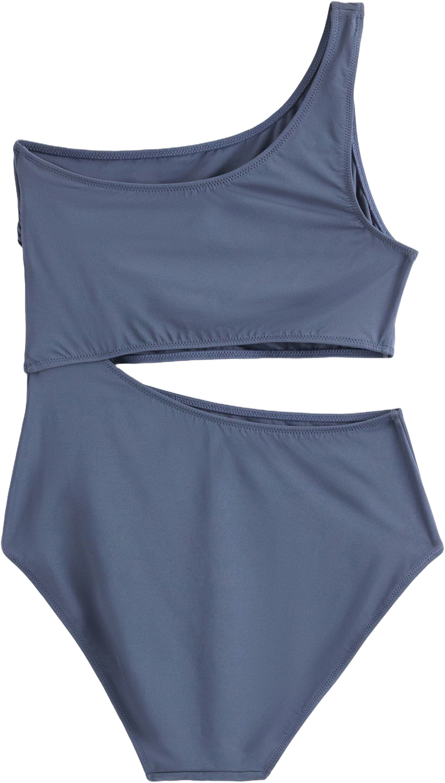 Unpadded swimsuit with a cut out de
