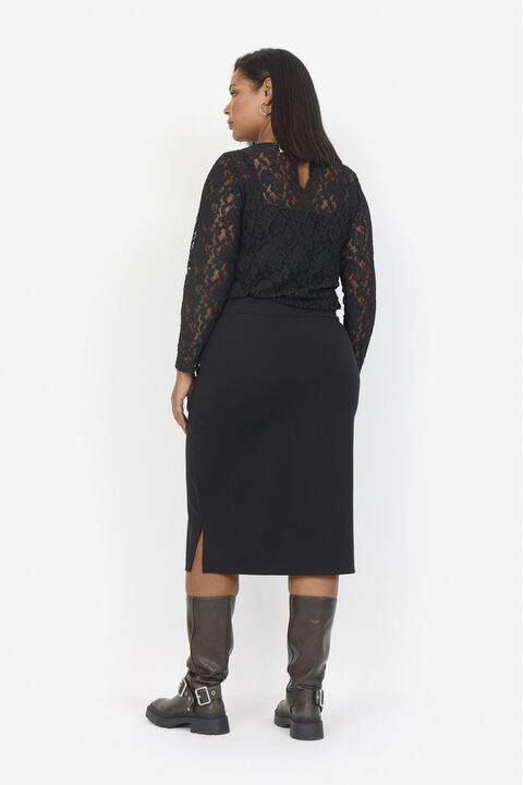 Curvy WA-GRAZIA 2 T-shirt Sort