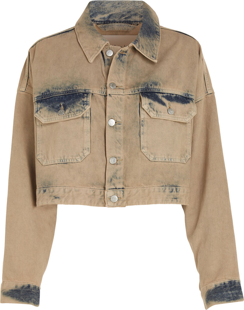 Denim Cropped Jacket