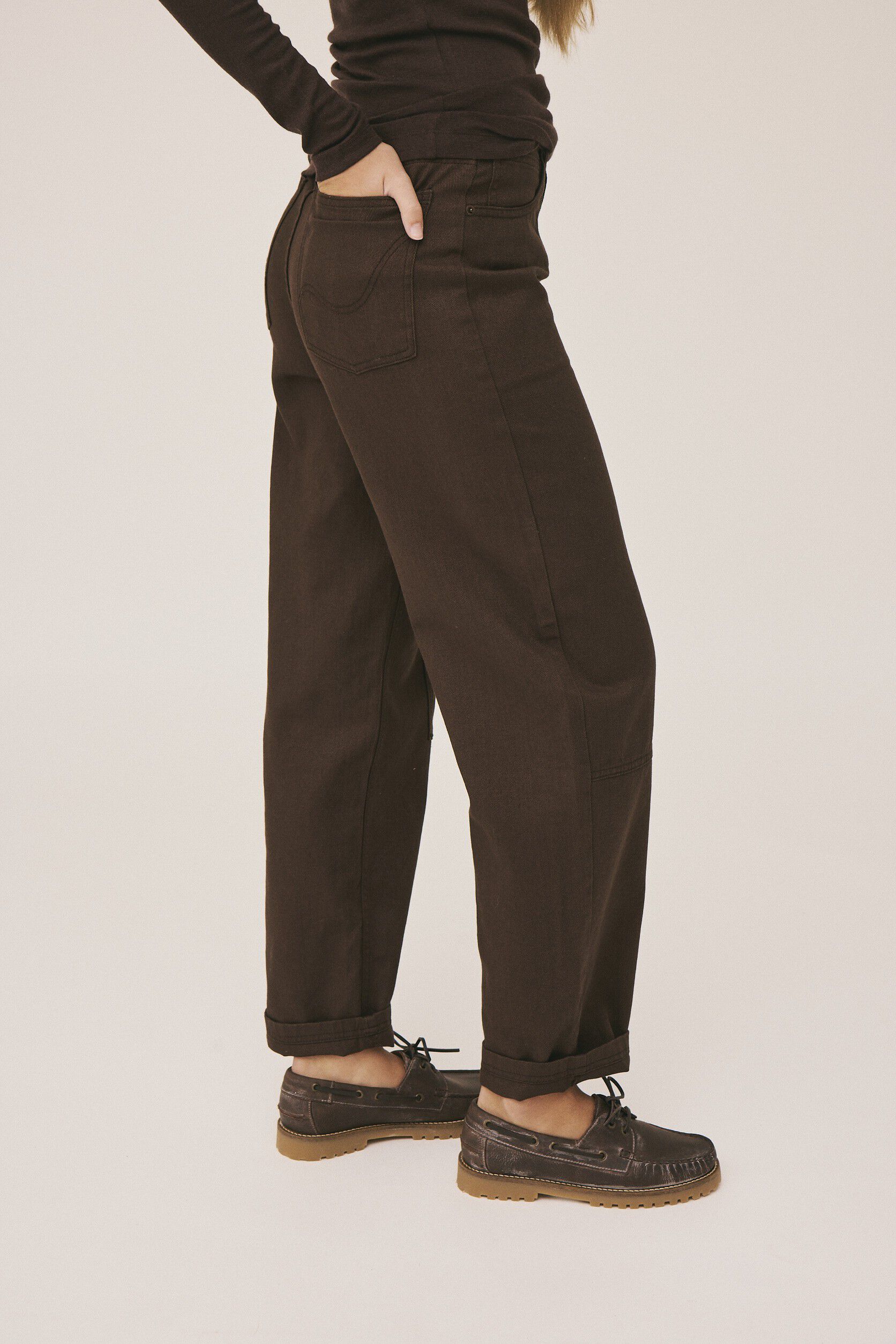 Emma M125 Barrel jeans - 100% &Oslash;kologisk bomuld GOTS