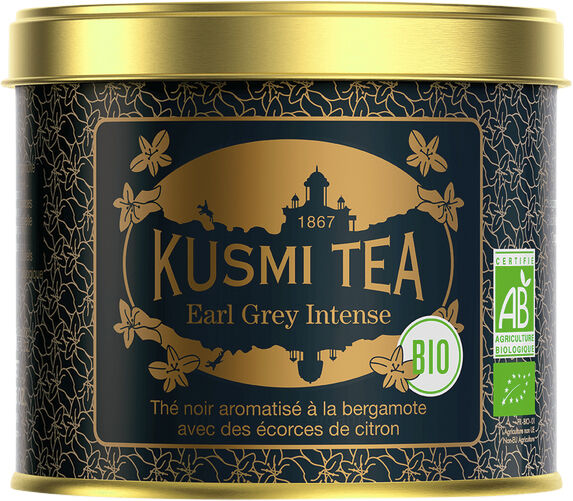 Organic Earl Grey Intense - Metal tin 100gr/3.5oz.