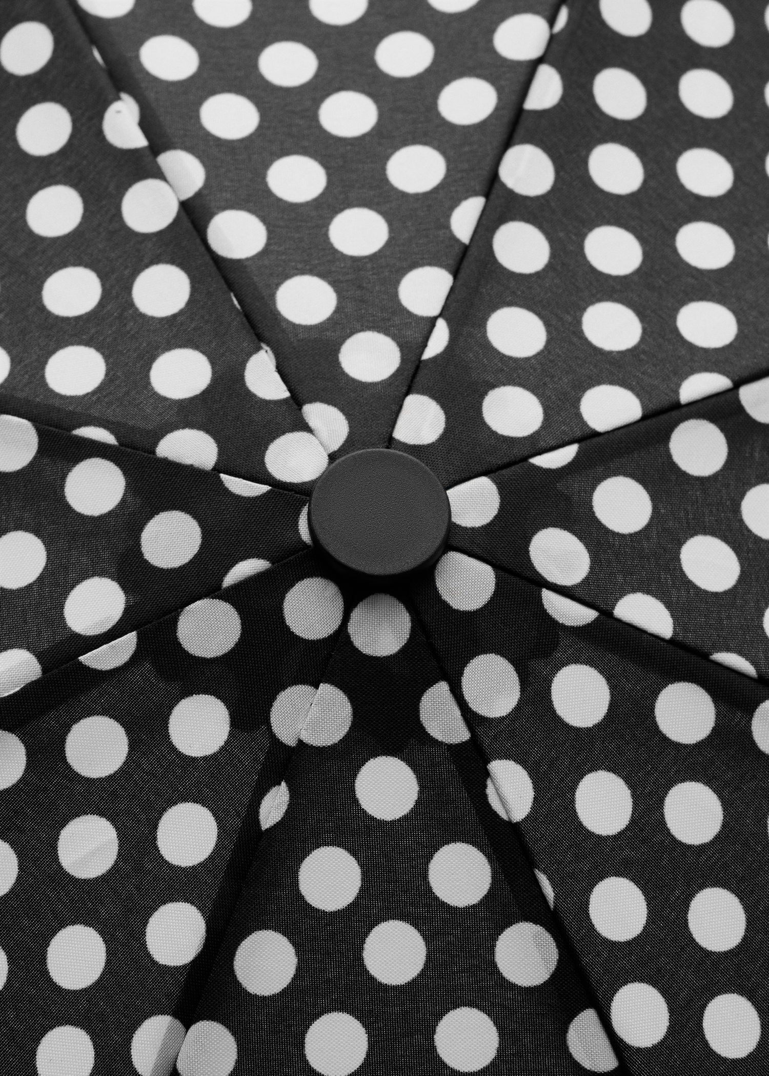 Polka-dot print umbrella