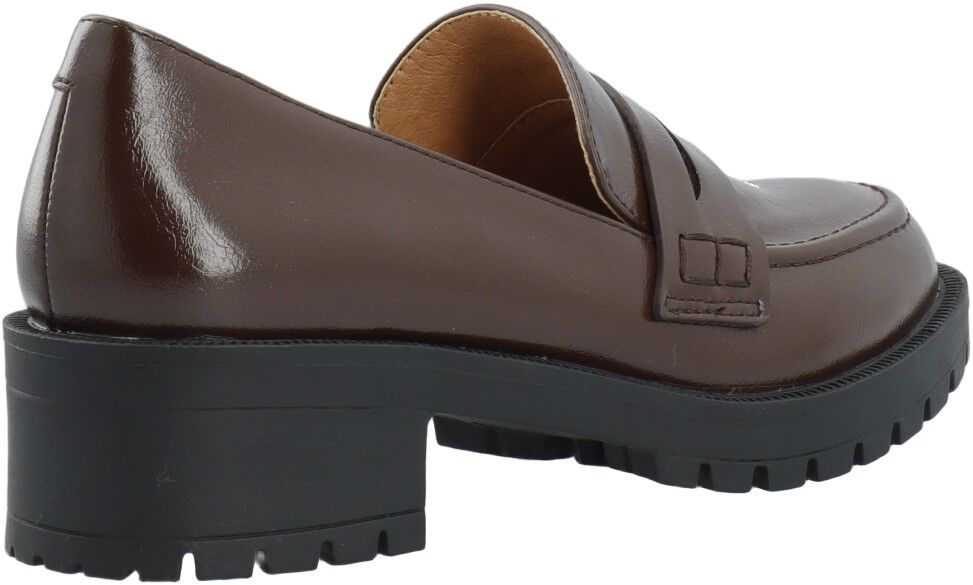 BIAPEARL Simple Penny Loafer Faux Leather