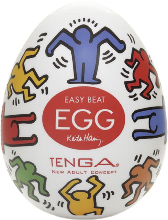 Tenga Egg Keith Haring Dance Onanihjælpemidler