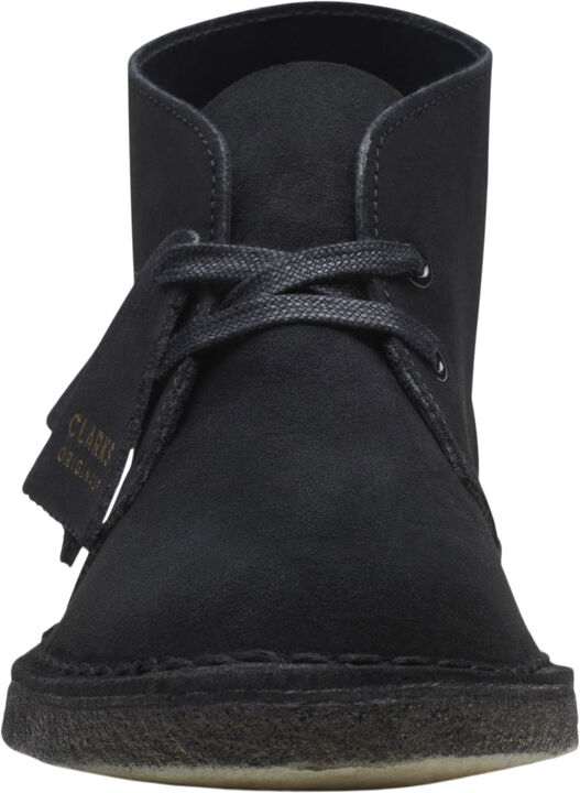 Desert Boot. Black Sde, D, 4