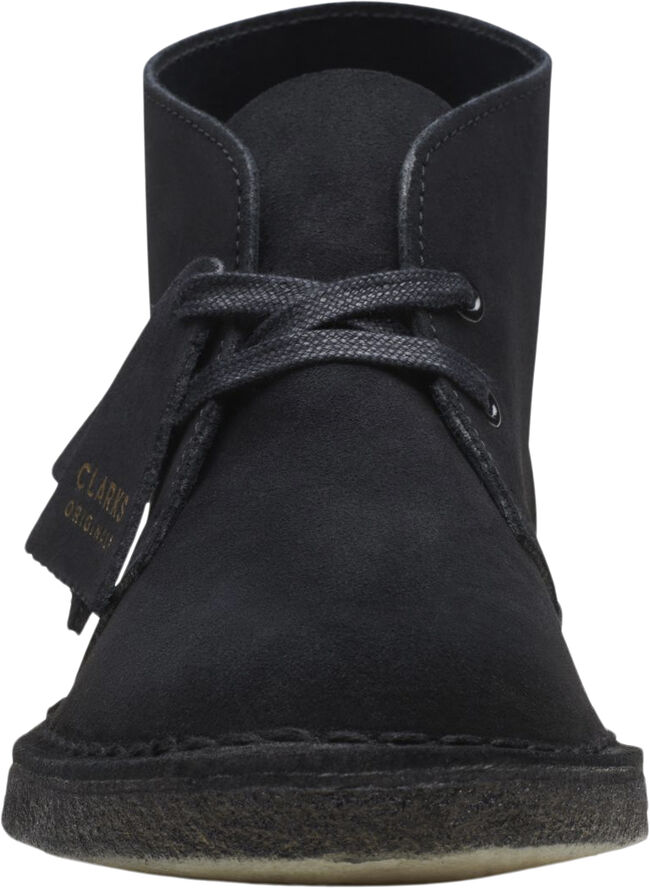Desert Boot. Black Sde, D, 4
