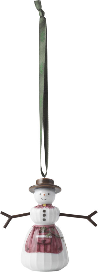 Hammersh&oslash;i Christmas Snekone h&aelig;ngende H9 hvid m. deko