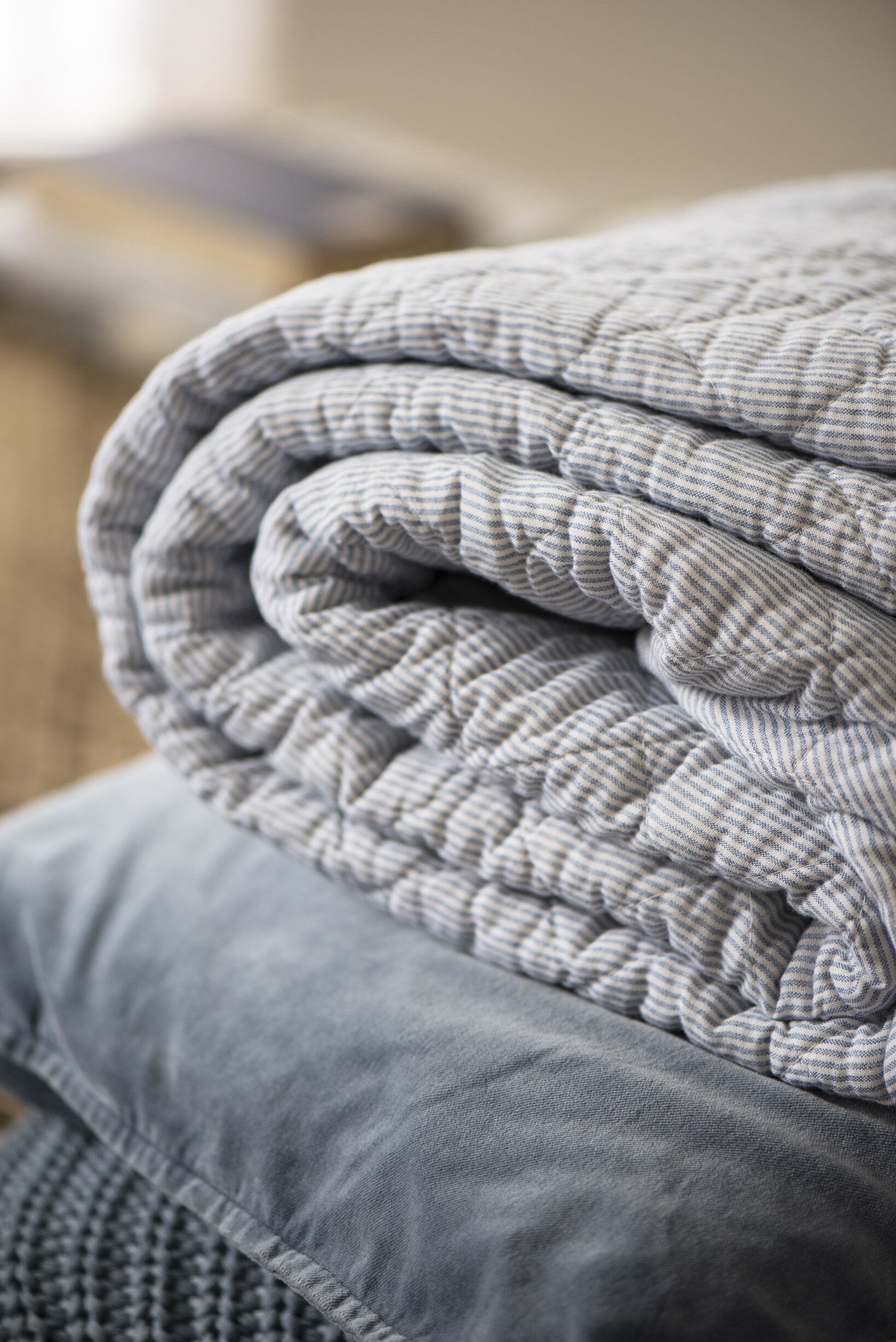 Quilt m&aelig;lkedrengestriber