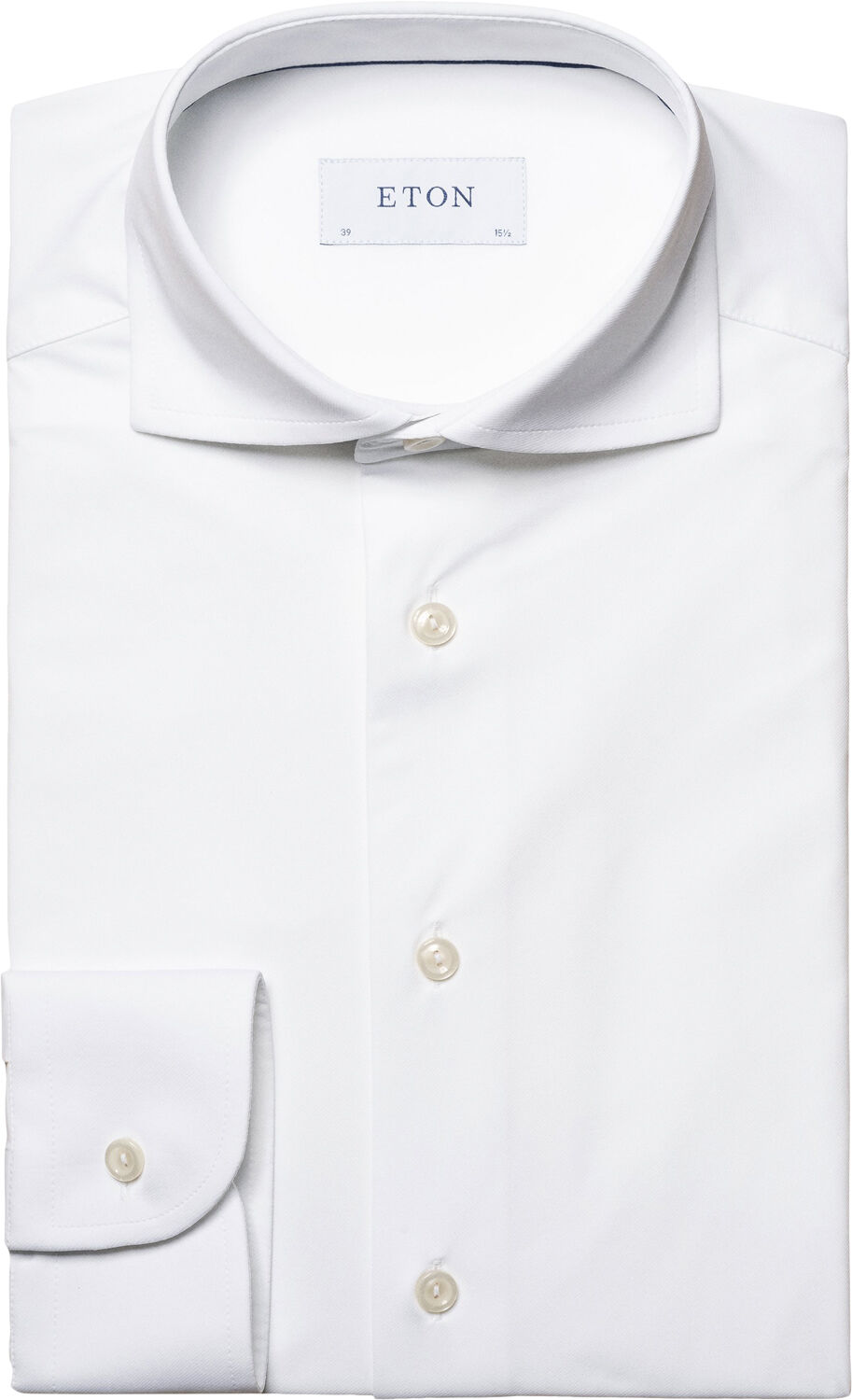 White Four-Way Stretch Shirt - Slim Fit