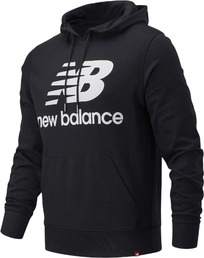 stacked logo hoodie