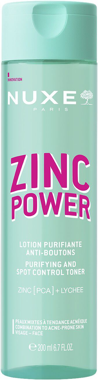 ZINC POWER PURIFYING AND SPOT CONTROL TONER 200 ML