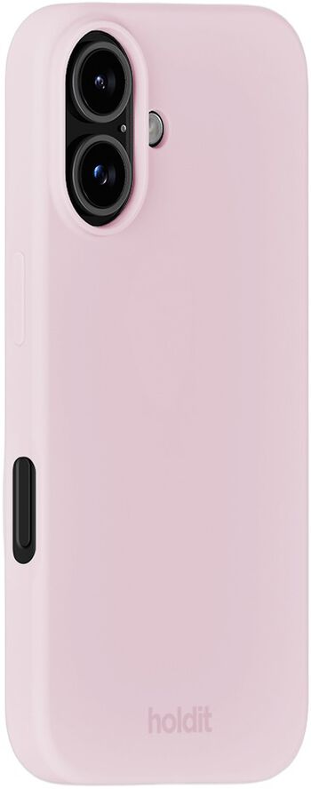 Silicone Case iPhone 16 Pale Pink