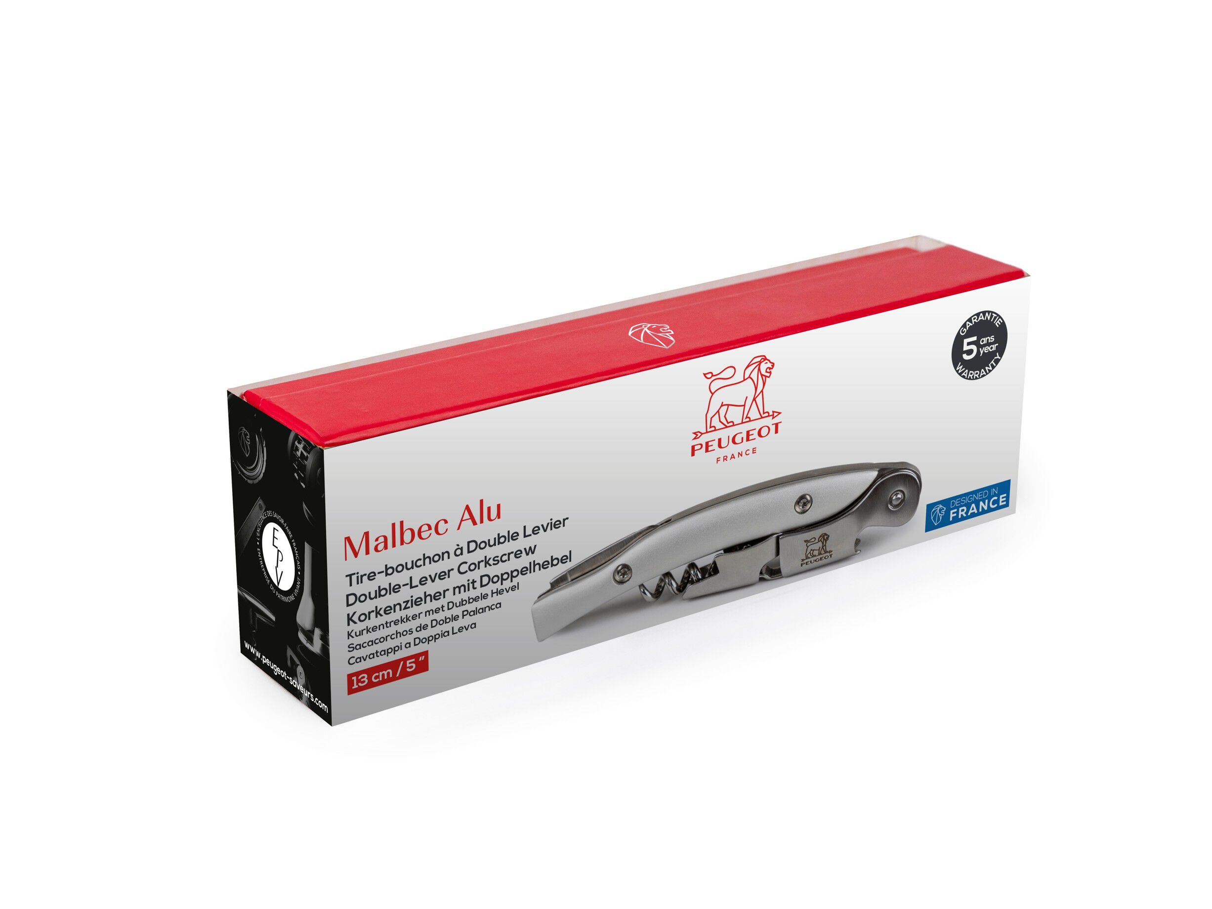 Malbec Aluminium Sommelier Proptr&aelig;kker Aluminium