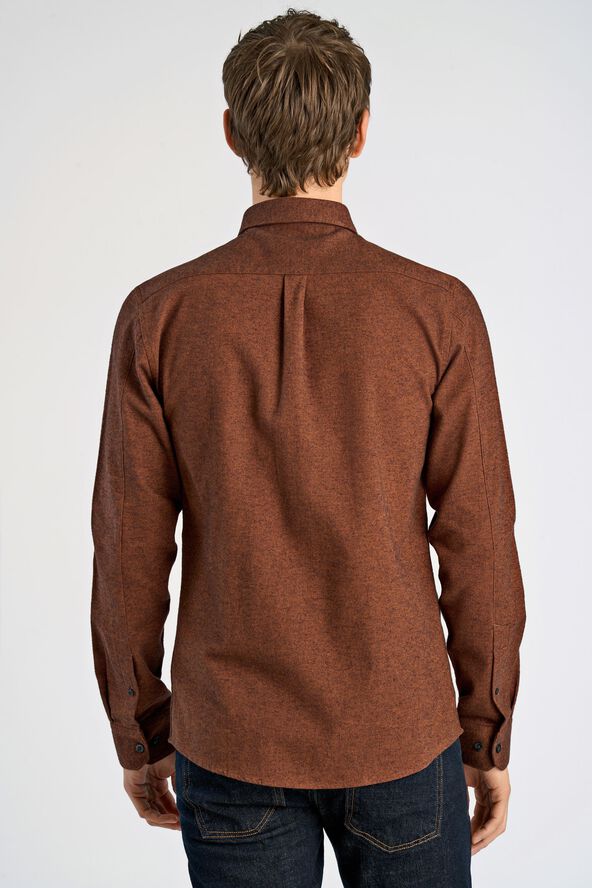 Brushed twill shirt L/S