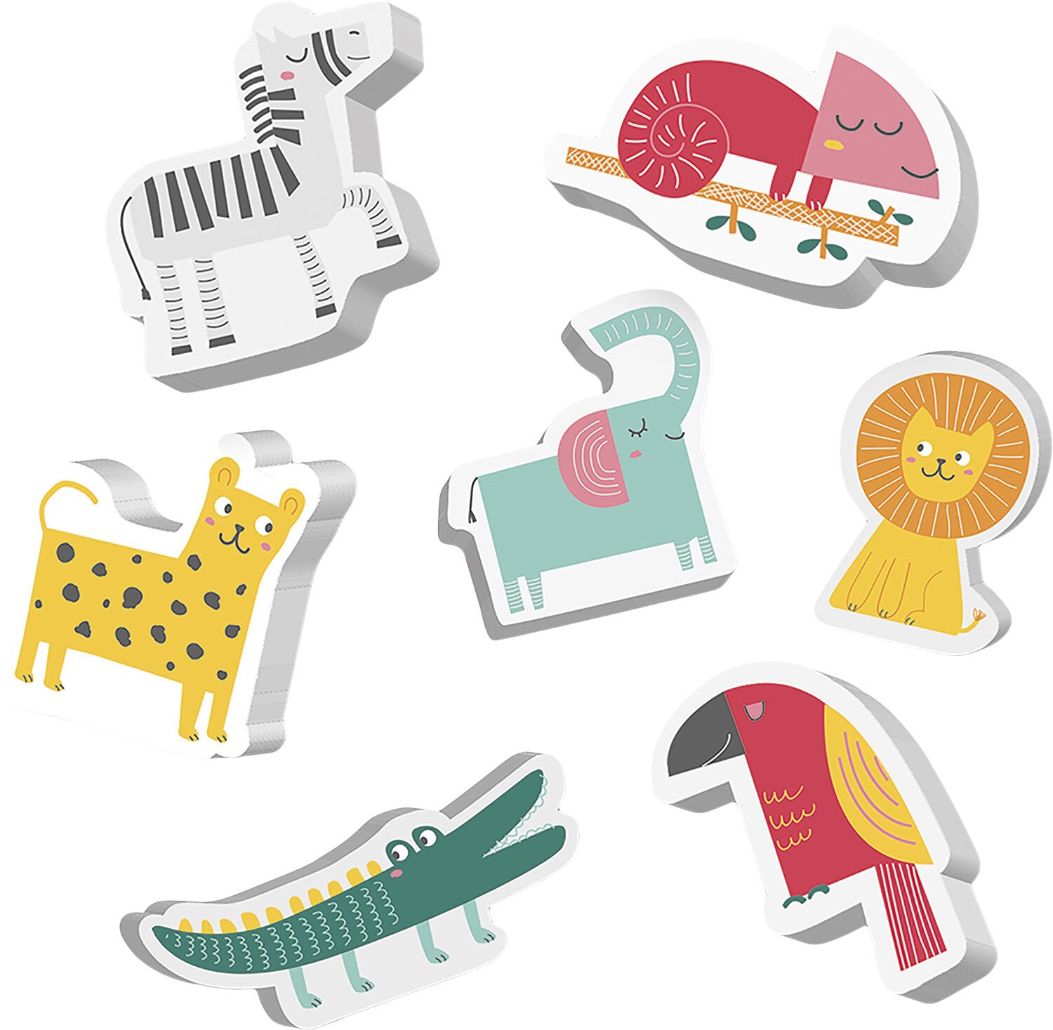 SES Creative - Badeleg - Skumdyr til v&aelig;ggen