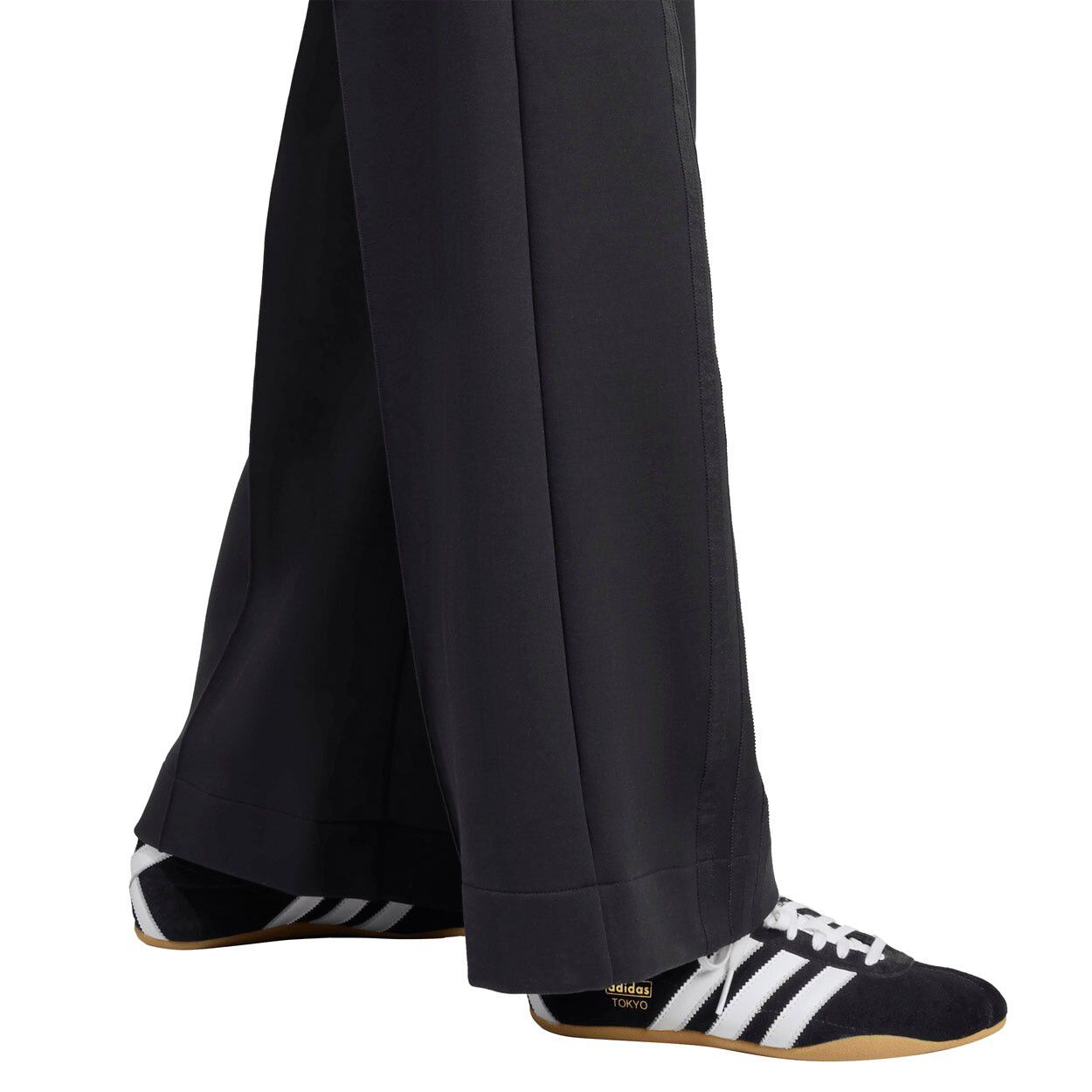 Off Placed 3-Stripes Wide Bukser