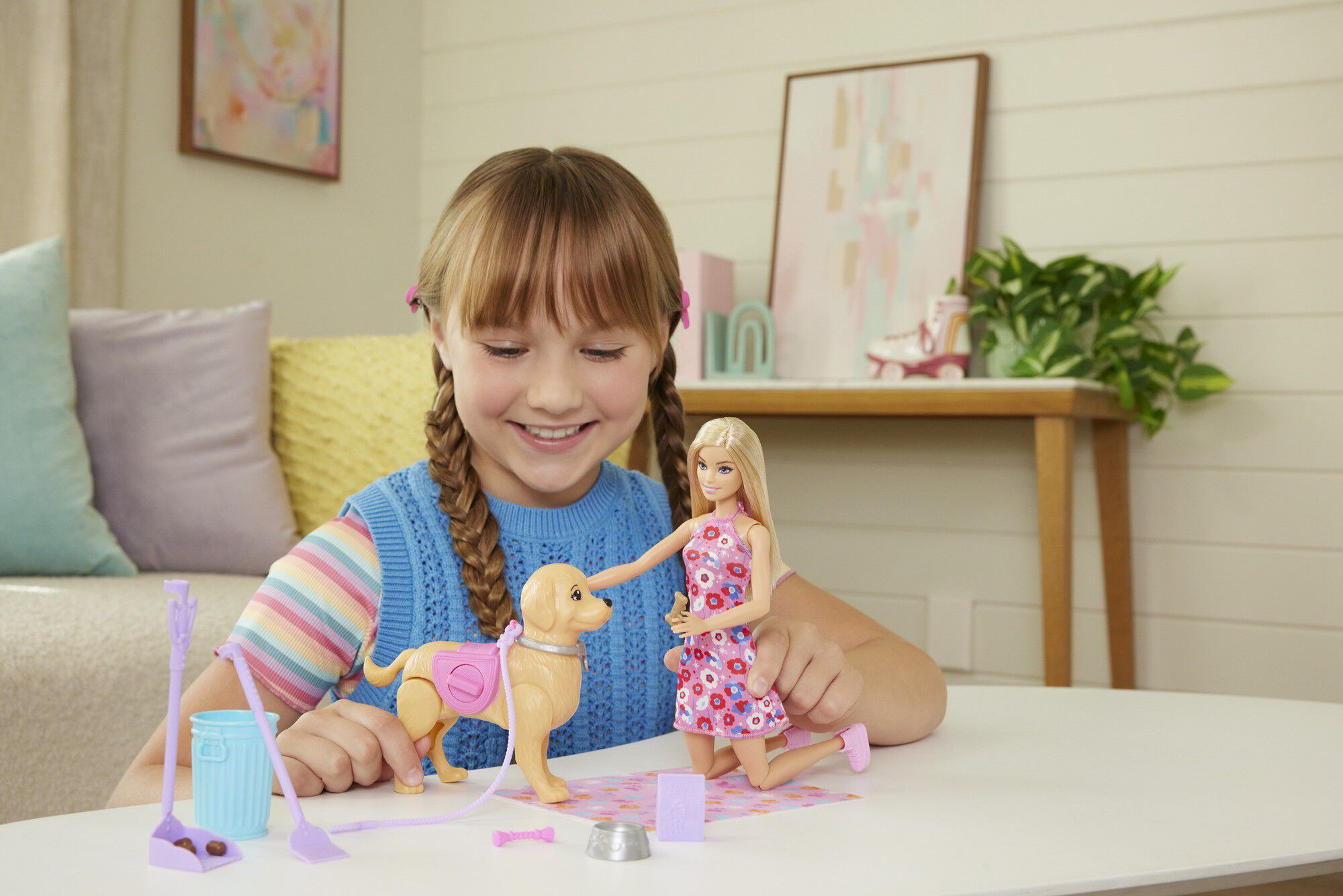 Barbie Walk & Potty Malib