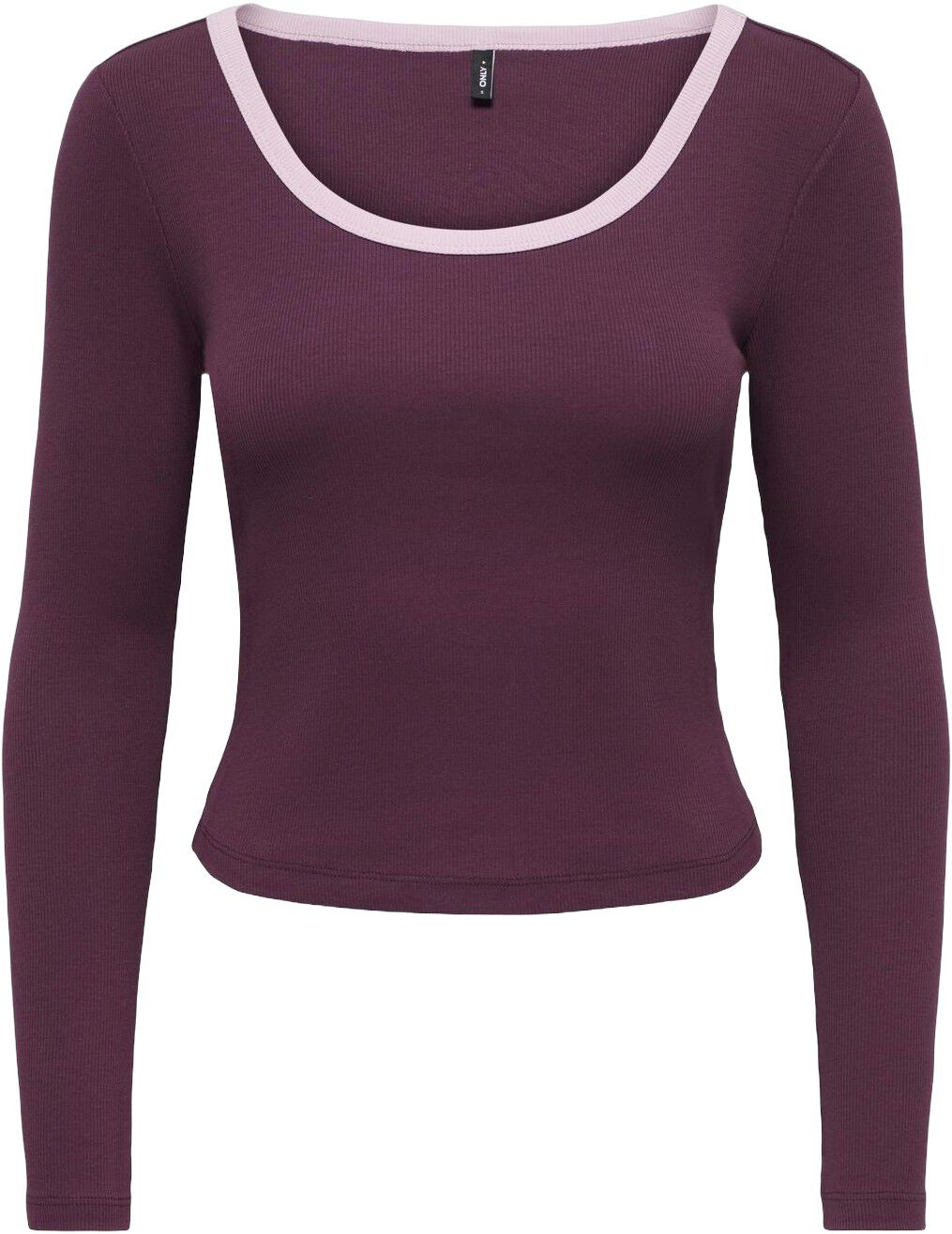 ONLVAL L/S CONTRAST TOP JRS