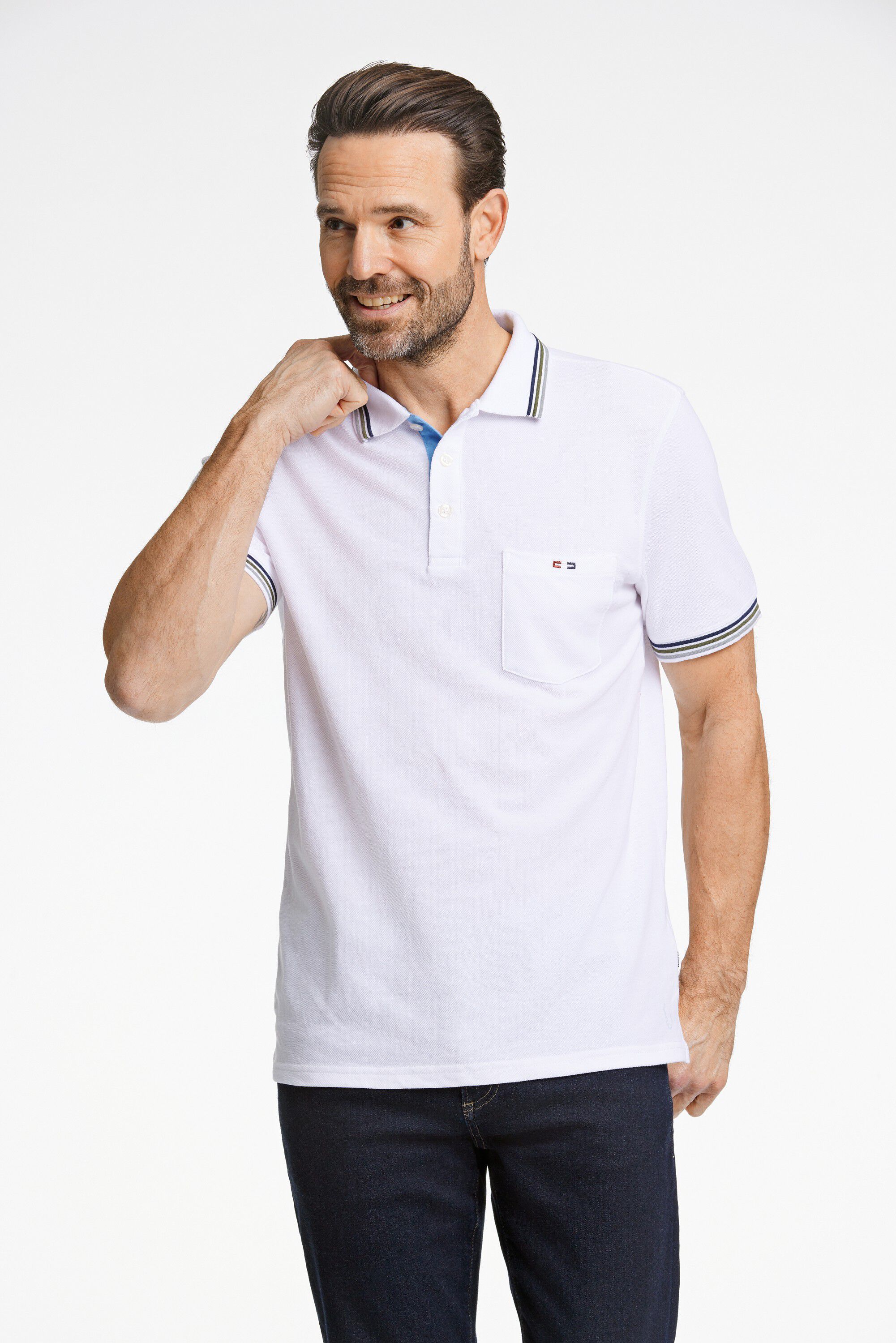Signature polo piqu&eacute; S/S