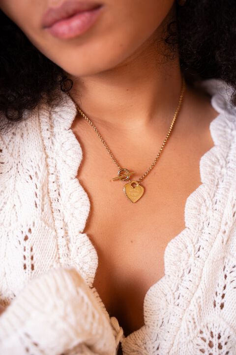 Ketting candy couture hart