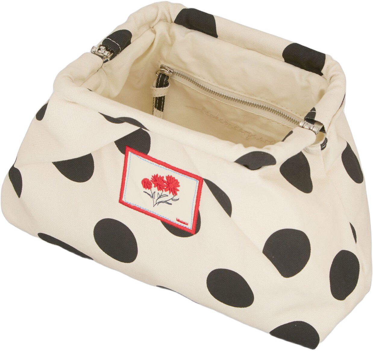 Maxi Polka Canvas Bonita Bag