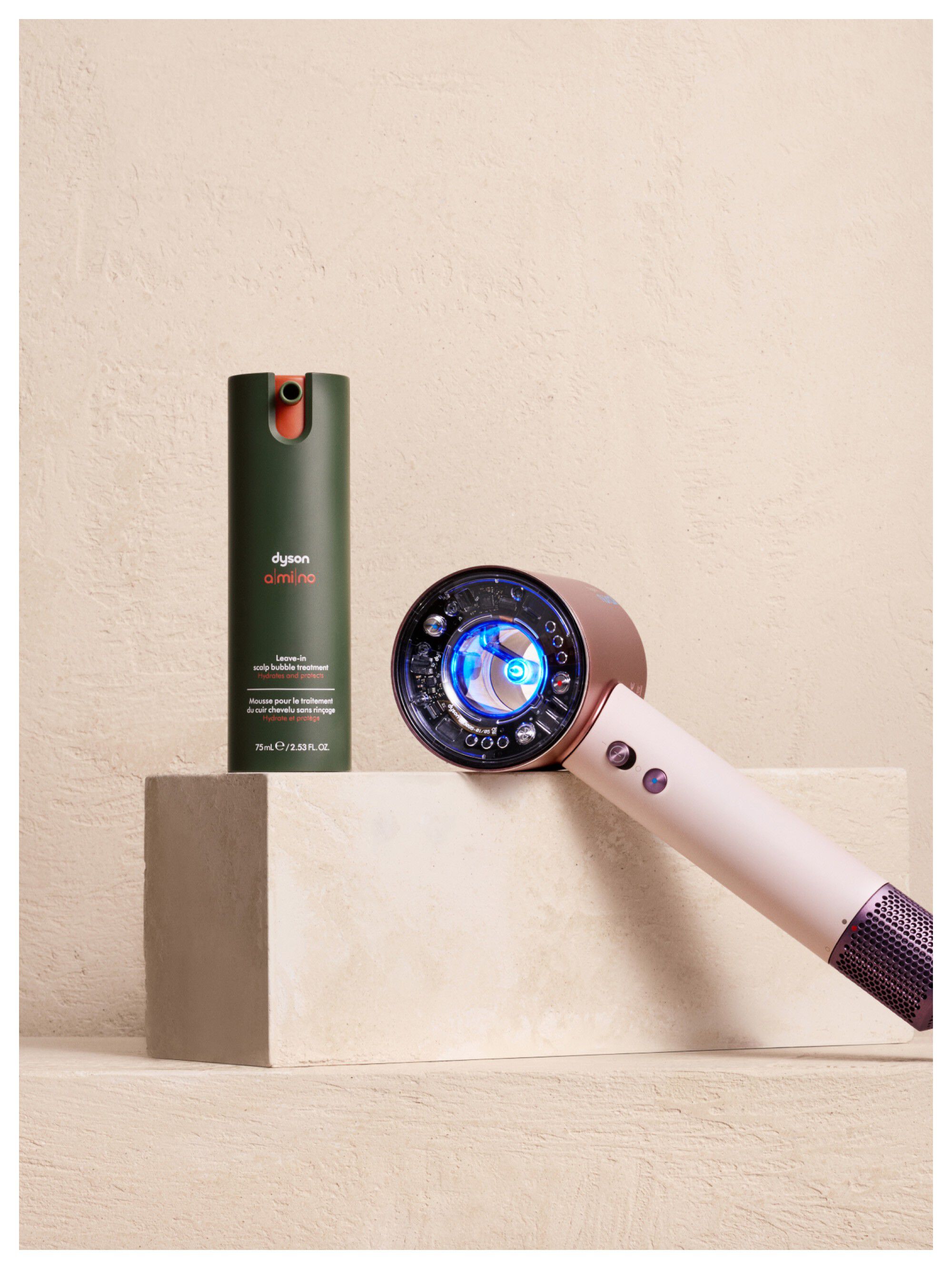Dyson Amino leave-in scalp bubble treatment