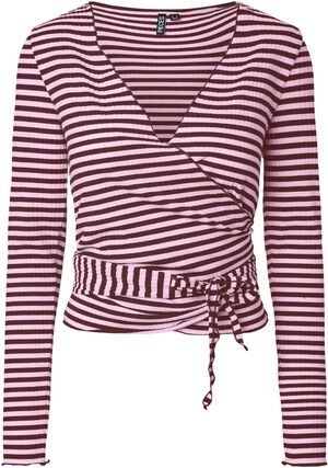 PCLAYA LS WRAP TOP JRS