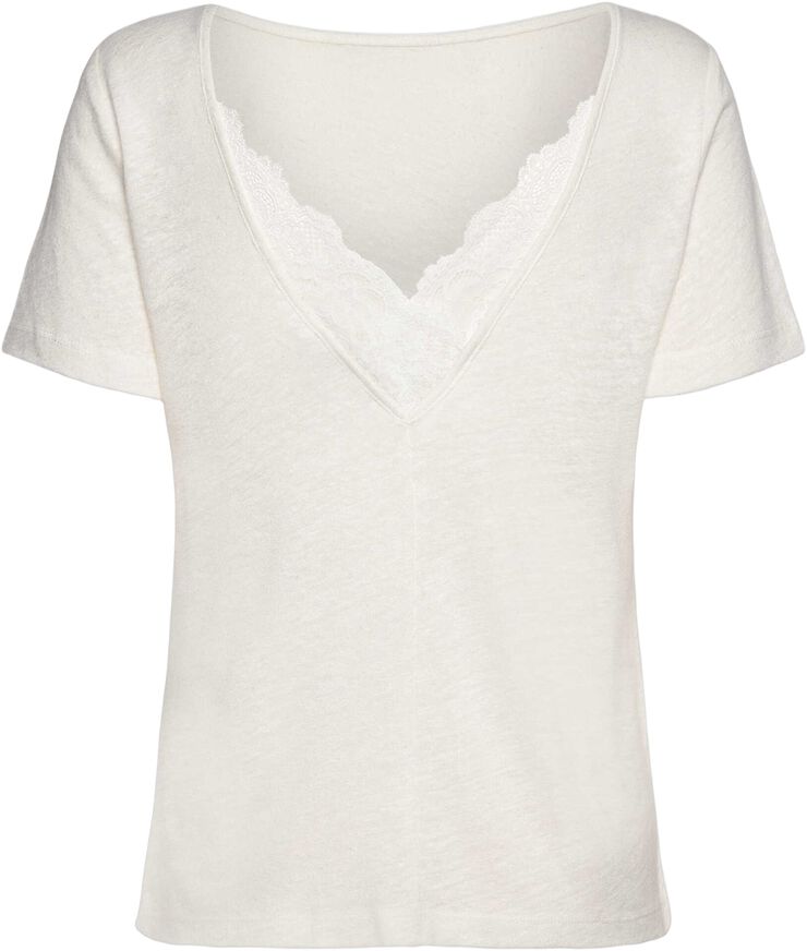 RWAmina SS Regular Lace T-shirt