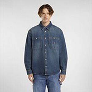 MECHANIC DENIM SHIRT LS KHAKI TINTE