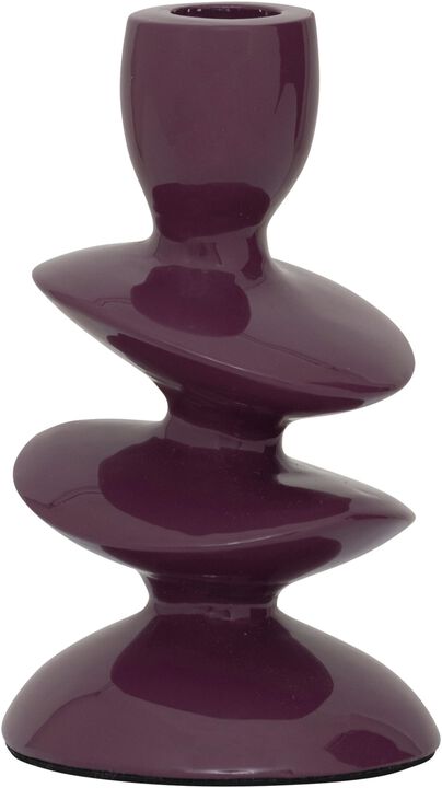 Urban Nature Culture candle holder Tove, prune