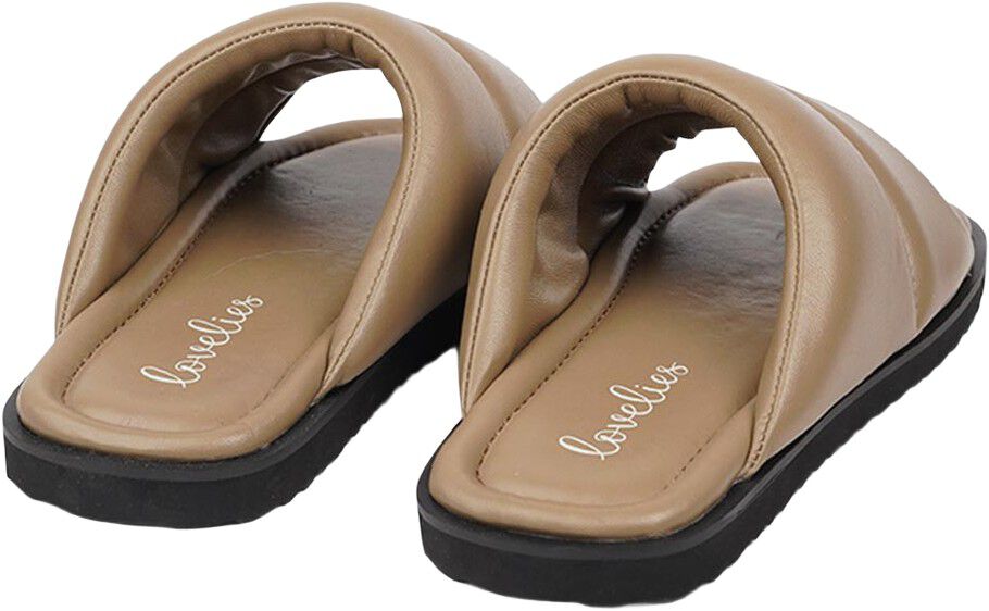 VESIME - PUFFY SHEEPSKIN SLIP-ON / RUBBER SOLE