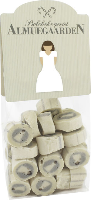 Kvinde (Konfirmandinde / Brud) bolcher med smag af hyldeblomst