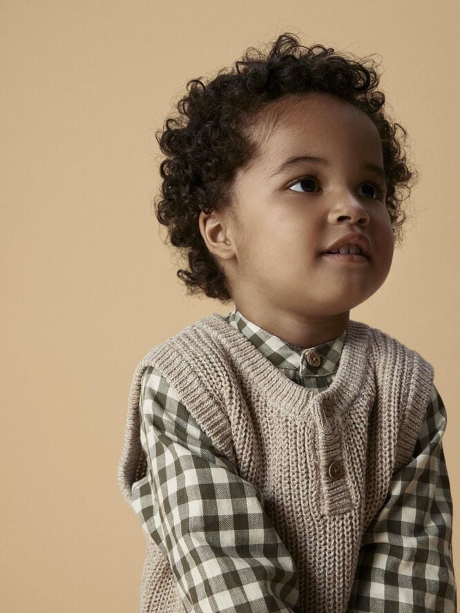 NMMROKKO KNIT VEST LIL