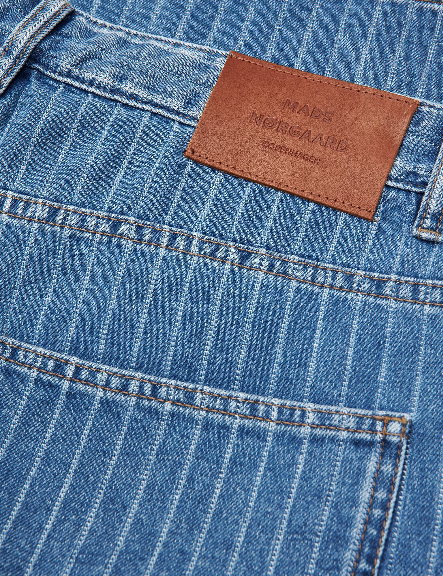 Striped Denim Hannes Shorts