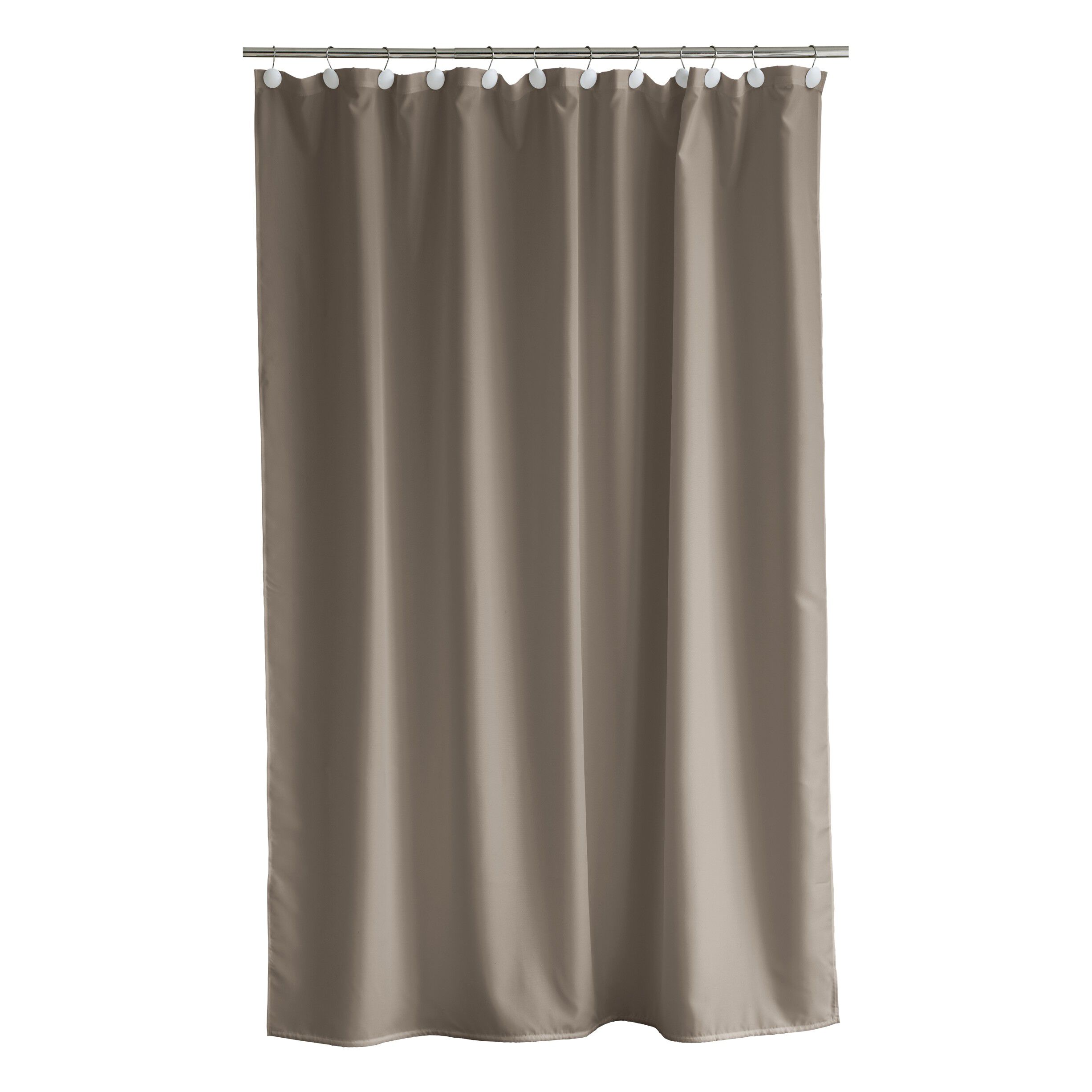 Badeforh&aelig;ng 180x220 Comfort Taupe