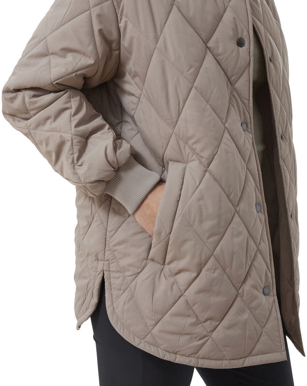 Hazel Quilted Overgangsjakke