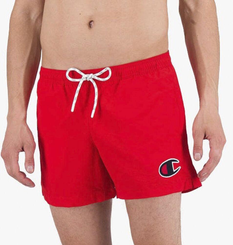 Satin C Logo badeshorts