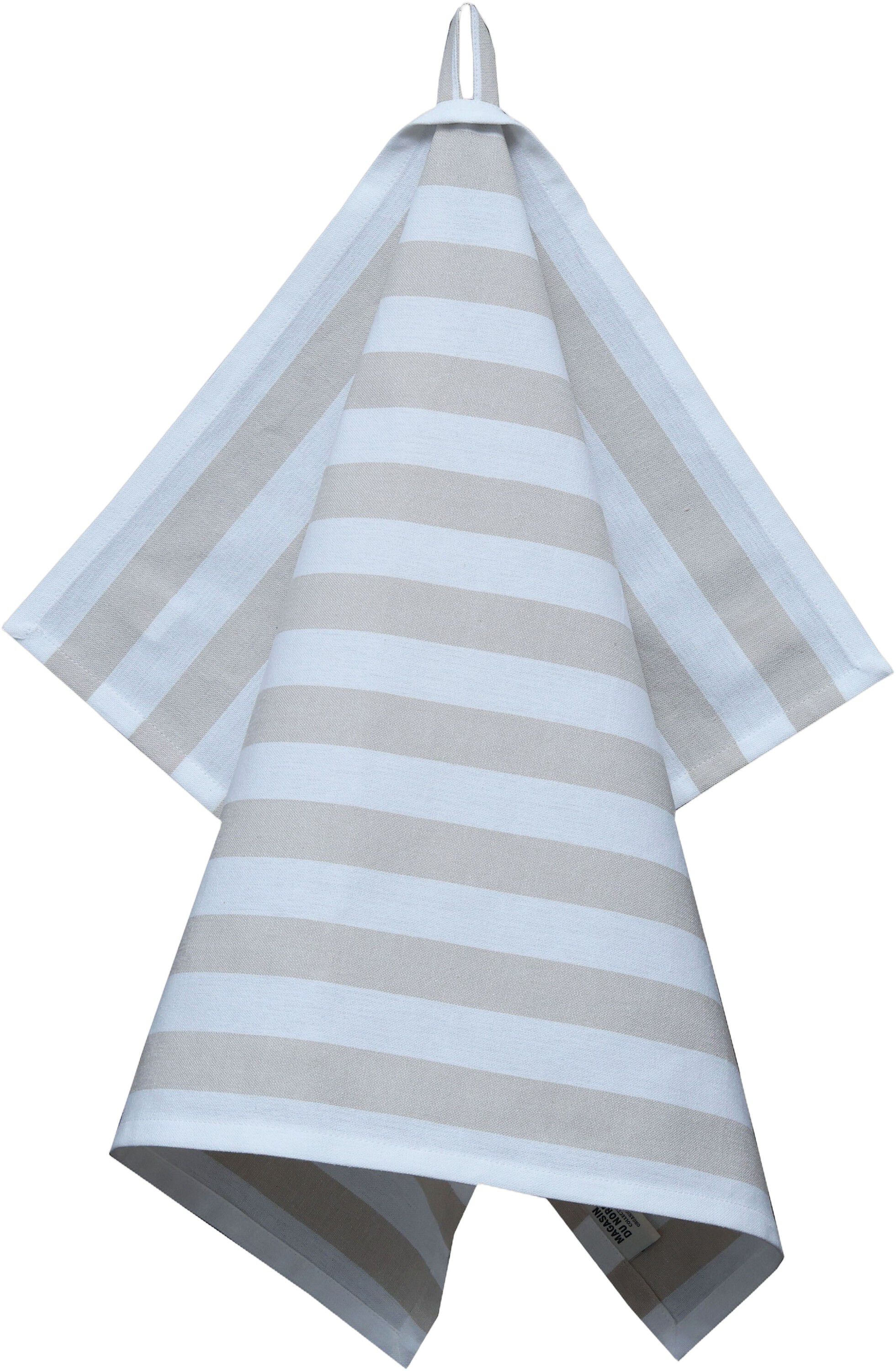 Tea Towels 50x70 cm BIRK Stripe Sand