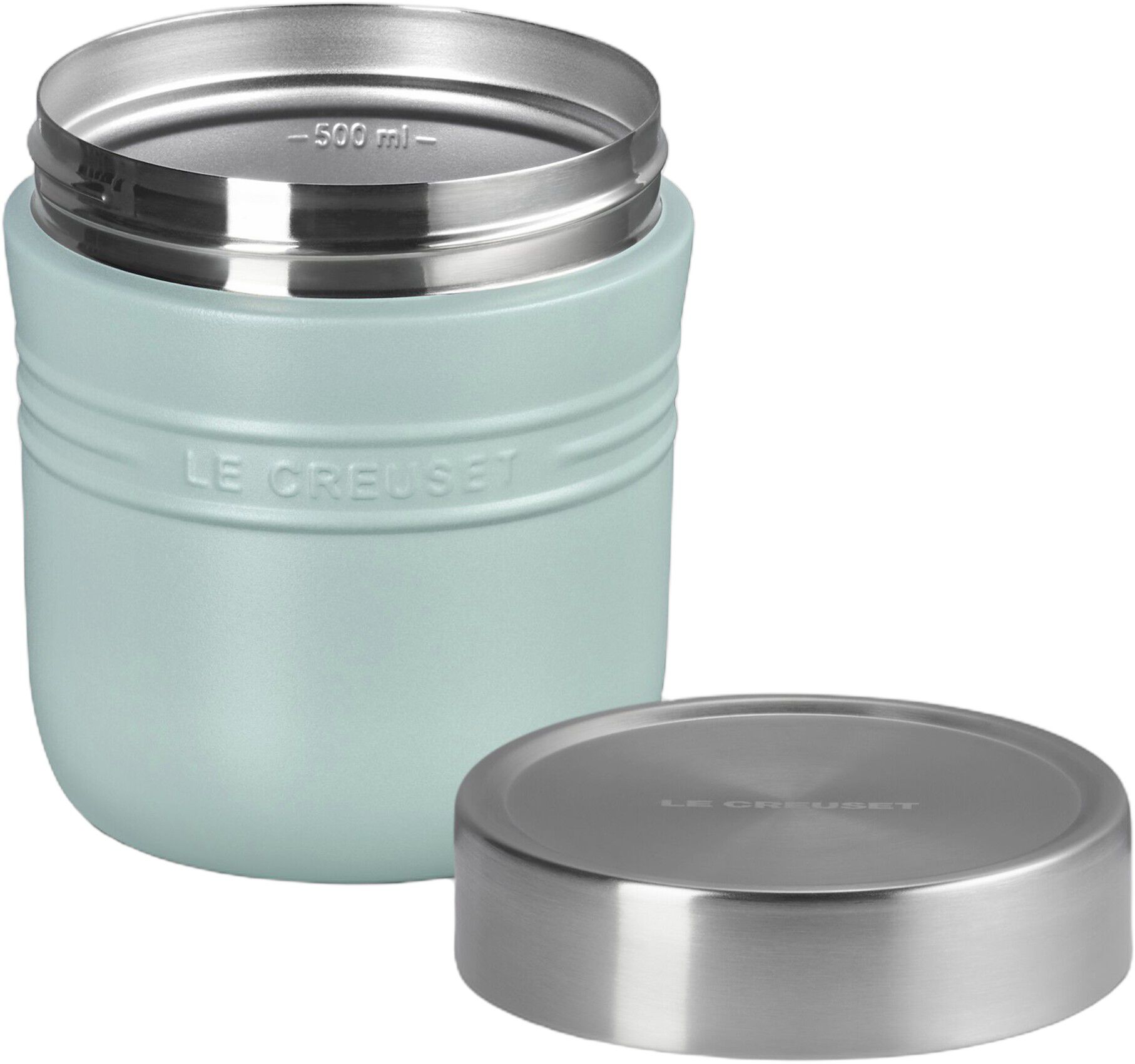 Le Creuset On The Go madflaske 500ml Sea Salt