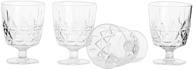 Picnic Juni glass, 4-pcs (6) Clear