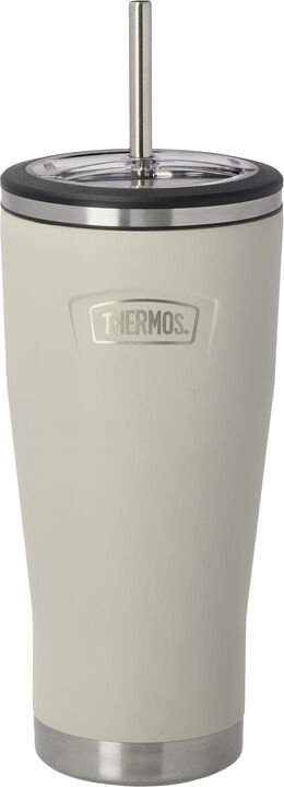 Termokrus med sugerør 0,7 liter Sand