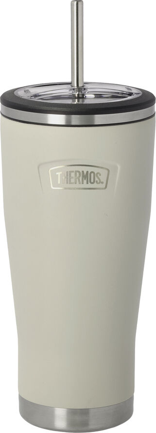 Termokrus med sugerør 0,7 liter Sand