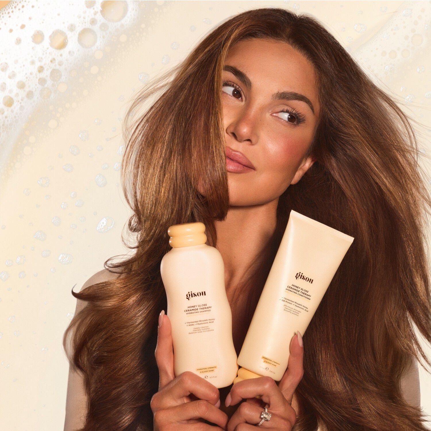 Honey Gloss Ceramide Therapy - Fugtgivende Shampoo