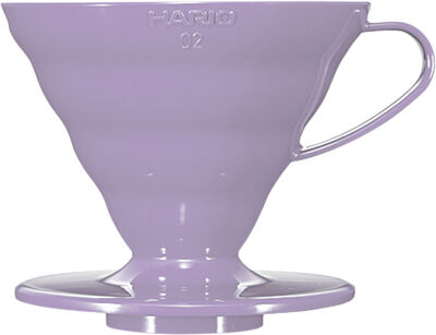 Hario 02 Dripper V60 Ceramic Purple Heather